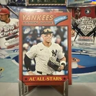 2026 Topps Heritage Aaron Judge Red Border #10 Insert MLB Card
