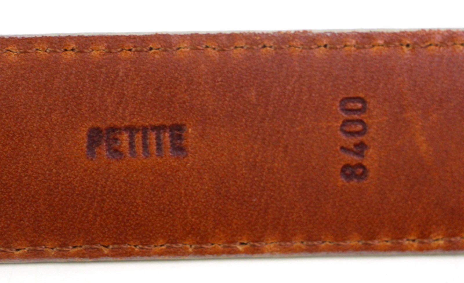 Coach BEIGE BONE REAL LEATHER 1"Wd DRESS CASUAL CLASSIC WOMEN'S BELT Sz M (A91 thumbnail 8