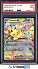 Pokemon 2024 Pikachu ex 057/191 Tera Surging Sparks PSA 9