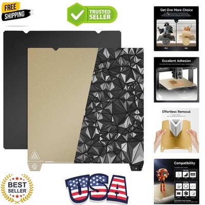 Double-Sided PEI + PEO Sheet and Flexible Magnetic Build Plate, 235x235mm 3D ...