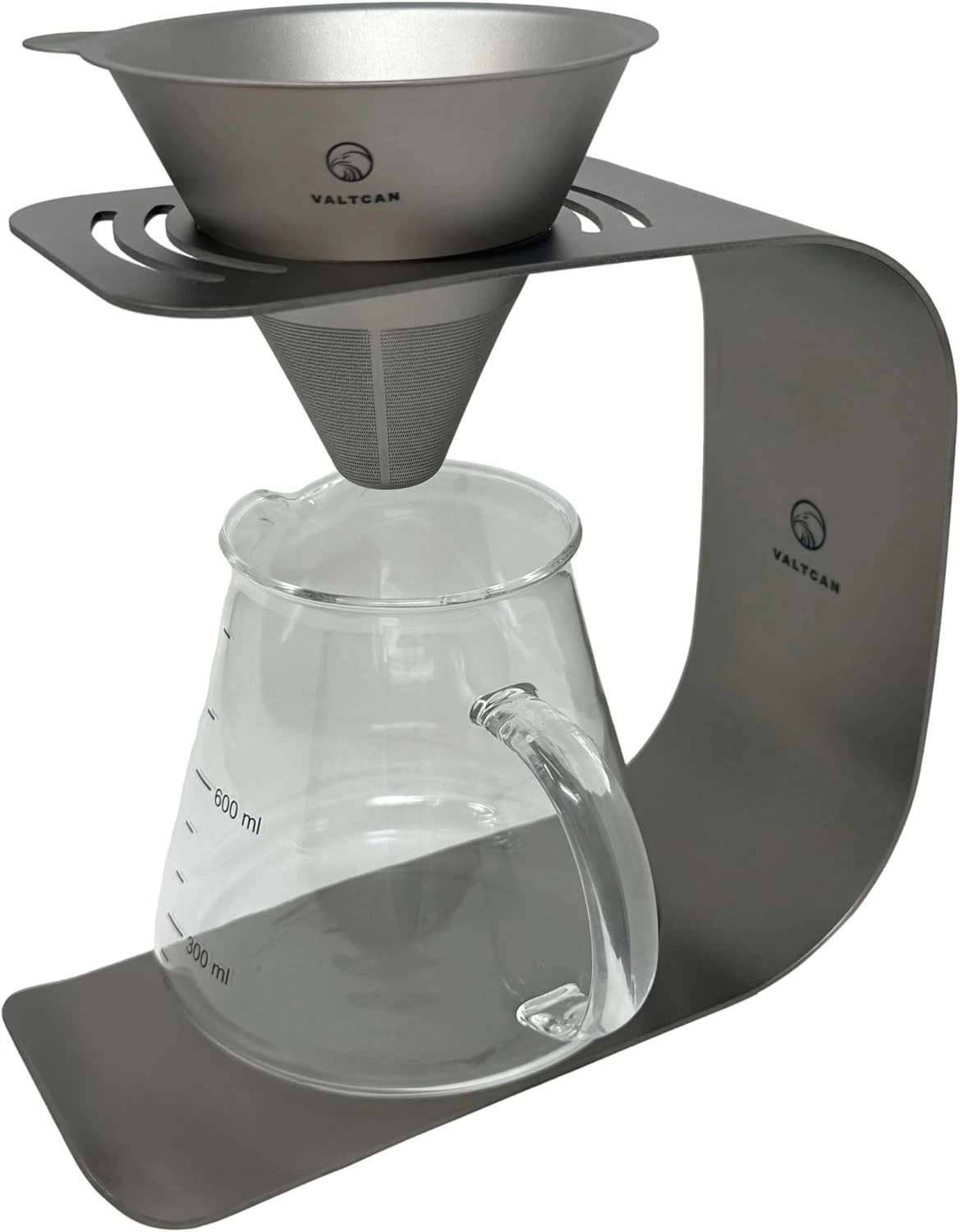 Ultralight Titanium Pour Over Coffee Maker - Eco-Friendly & Durable Set