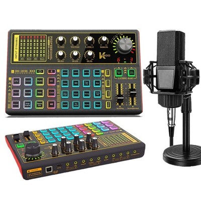 K300 Podcast Equipment Bundle, With Podcast Condenser Microphone, Voice Chang...