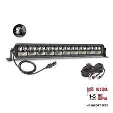 LED Light Bar with Wiring Harness - 270W Dual Row - 20 Inch - LED Driving Light
