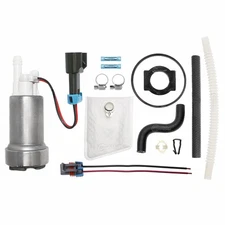 GENUINE WALBRO/TI F90000267 450LPH E85 Compatible Fuel Pump +Kit Ford Mustang
