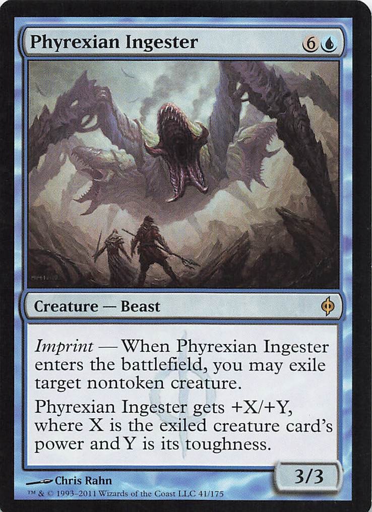 Phyrexian Ingester 41 Rare New Phyrexia Magic: The Gathering Moderately Played