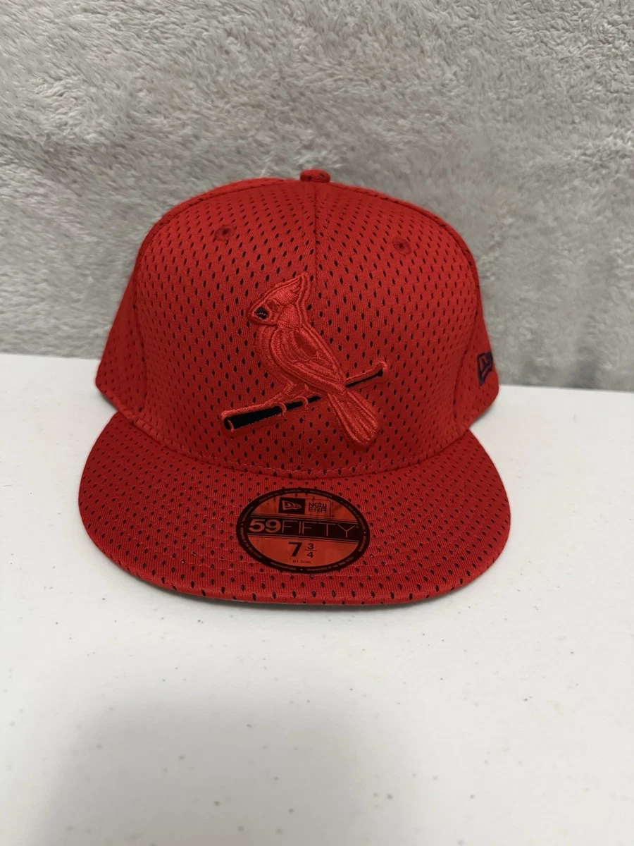 New Era Casquette Ajustée 59FIFTY Rouge St. Louis Cardinals De New Era Pour Homme Lids D25340