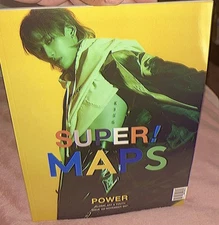 BamBam Super Maps Magazine Cover In Good Condition From Korea
