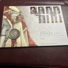 Royal Mail Cover - 2010 - The House Of Stuart - Toned Silver