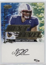 2022 High Series Next Level Signatures Gold /10 Grant Calcaterra Rookie Auto RC