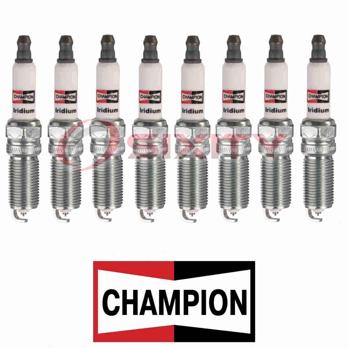 For Ford F-150 CHAMPION IRIDIUM 8 pc Spark Plugs 5.0L V8 2011-2017 y7