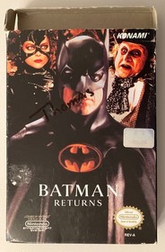 Batman Returns (with box) NES 1992 Konami