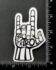 Rock and Roll Hand - Vinyl Sticker - Heavy Duty