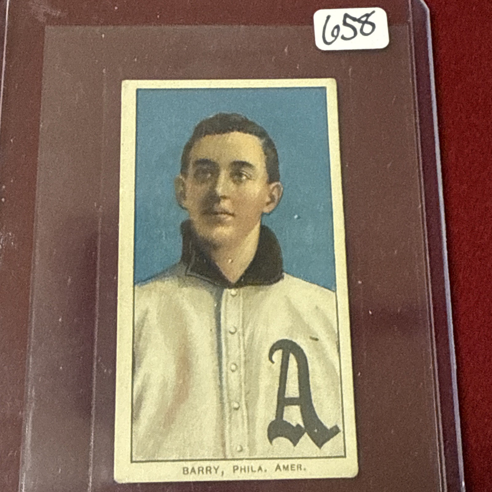 T-206 Jack Barry Piedmont Back Philadelphia A's Baseball Card