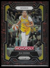 2024 Panini Prizm Monopoly WNBA Zia Cooke Red Icons Los Angeles Sparks #69