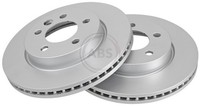2X A.B.S. Bremsscheibe Beschichtet 18128 FüR VW S6B S7B S1B 2HA Amarok 2HB S7A