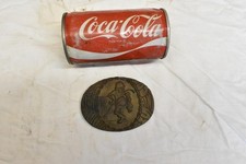 US Oil Field If You Aint Oilfield Belt Buckle Solid Brass Vintage ADM