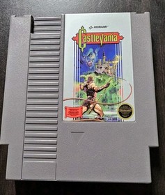 Castlevania Nintendo NES Konami CIB, Booklet, Complete in Box, 1987