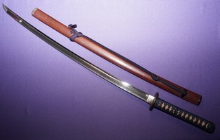 JUL(101) Antique Japanese Sword Kanesada Katana in Koshirae