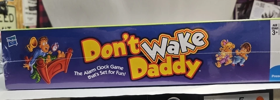 Don't Wake Daddy Alarm Clock Board Game Hasbro 2011 BRAND NEW FACTORY SEALED HTF - Image 4 of 4