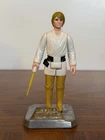 Vintage Kenner Star Wars Luke Skywalker Farmboy Dark Brown/Green Hair NO COO