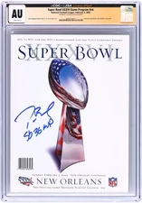 Autographed Tom Brady Patriots Magazine Fanatics Authentic COA Item#14393124