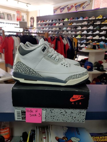 Size 6.5 Jordan 3 Retro Hide N' Sneak (Gs) - Picture 6 of 7