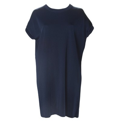 Marina Rinaldi Women's Galleria Classic Sweater Shift Dress, Navy, X-Large