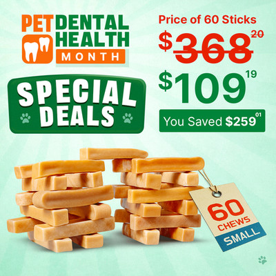 Tibetan Dog Chews 5 lb Small - Easy To Digest Value Pack For Small Dogs