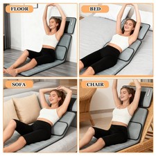 Electric Massage Mattress Vibrating Heating Pad Full Body Stress relief Massager