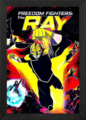 Freedom Fighters The Ray Gerahmtes Wandbild Poster Leinwanddruck Bild