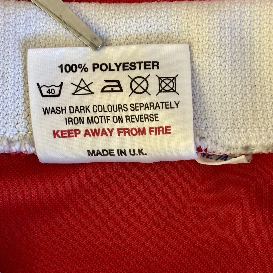 Liverpool Football Shirt Jersey 1996/97 Home FOWLER #9 (L) 1149 - Image 4 of 4