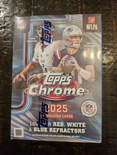 2025 TOPPS CHROME NFL FOOTBALL VALUE BLASTER BOX SEALED IN HAND SHIPS ASAP🔥