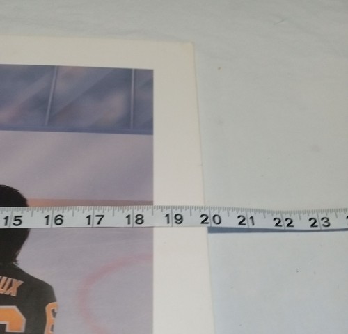 NHL The Great Ones Wooden Picture 16x20 Gretzky,Lemieux And Lindros T Richardson - Picture 3 of 8