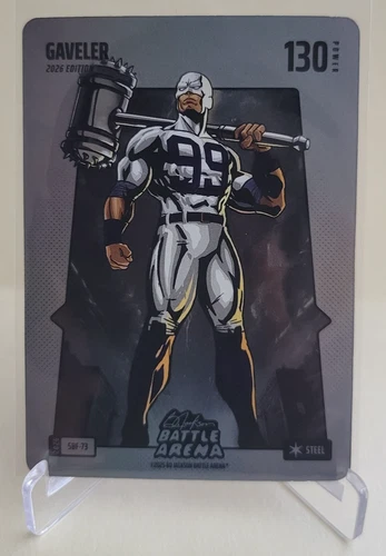 2026 BO JACKSON BATTLE ARENA GAVELER AARON JUDGE SILVER STEEL SBF-73