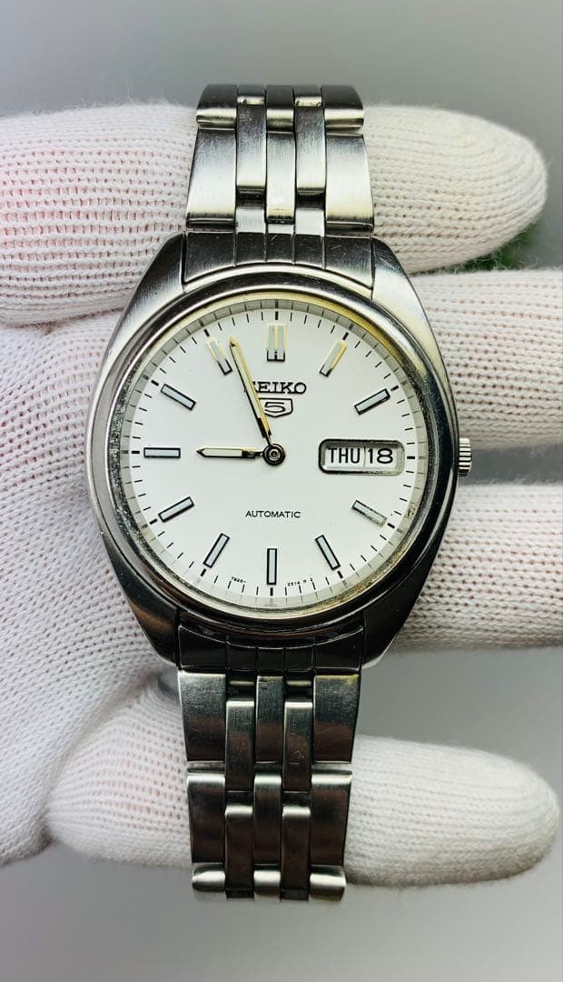 Inspection Manual Working, 5 Seiko No Watch Hand, Automatic Second - VintageWatches.PK Inspection Manual Working, 5 Seiko No Watch Hand, Automatic Second - vintagewatches.pk