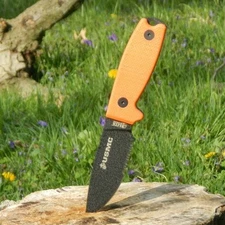 M-1022OR Fixed Blade Tactical Hunting Knife 8 inch Orange USMC