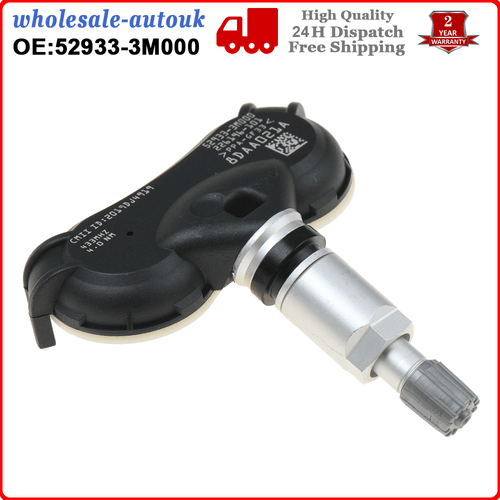 TPMS Tyre Tire Pressure Sensor For Hyundai Ix35 Kia Sportage 433MHz 529333M000 - Picture 4 of 7