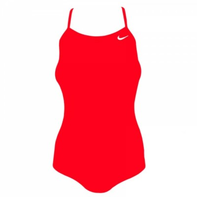 Nwt 36 Nike Girl S Big Racerback One Piece Swimsuit Ness9844 814 Sz L Ebay