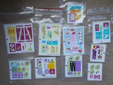 LEGO FRIENDS STICKER SHEET FOR SETS DECALS LOGO TRANSFER ONLY. NO LEGO. CHOOSE 1