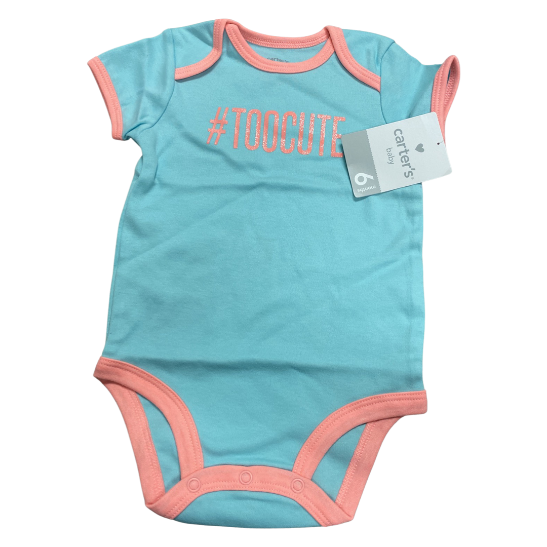 Carter's baby-girls Slogan Bodysuit