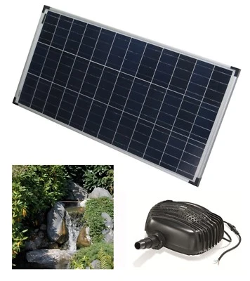MARKENLOS POMPA SOLARE 80 W TORRENTE POMPA PER LAGHETTO POMPA SOLARE POMPA PER LAGHETTO A CASCATA LAGHETTO