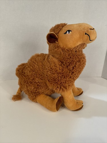 Brown Camel Plush 9” Two Hump Dromedary Stuffed Animal Toy Stitched Features - Picture 7 of 11