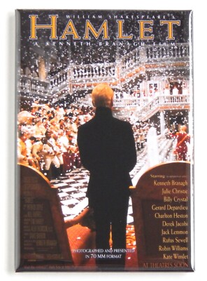 Hamlet (1996) FRIDGE MAGNET movie poster