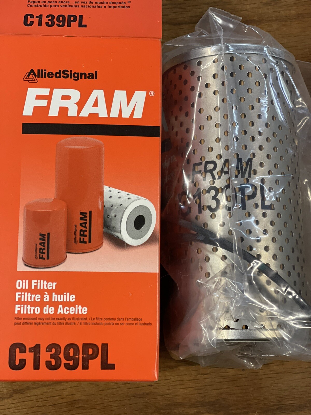 Fram C139PL cross reference oil filters