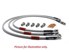 Suzuki GSX750 ET - EX (1980-1981) Wezmoto Standard Front Stainless Brake Lines