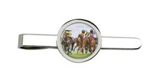 Horse Racing Tie Clip