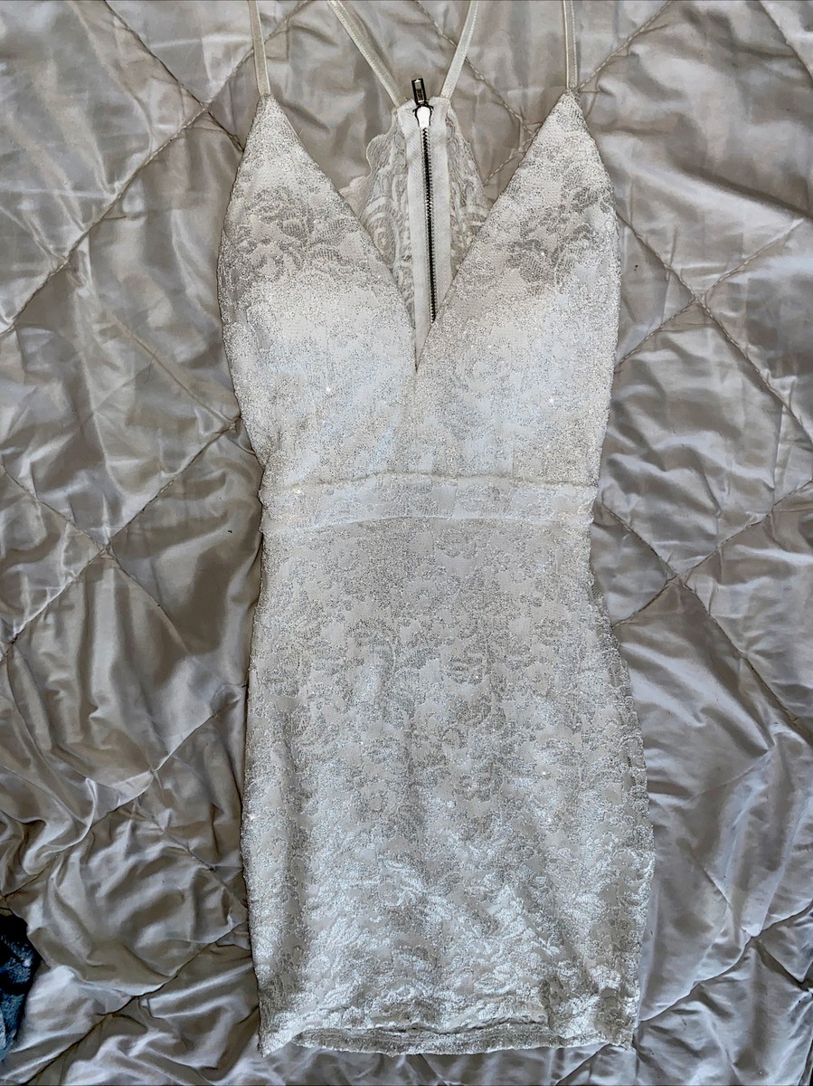 white and silver homecoming dresses A-line Sweetheart White Corset Homecoming Dress, White / 4