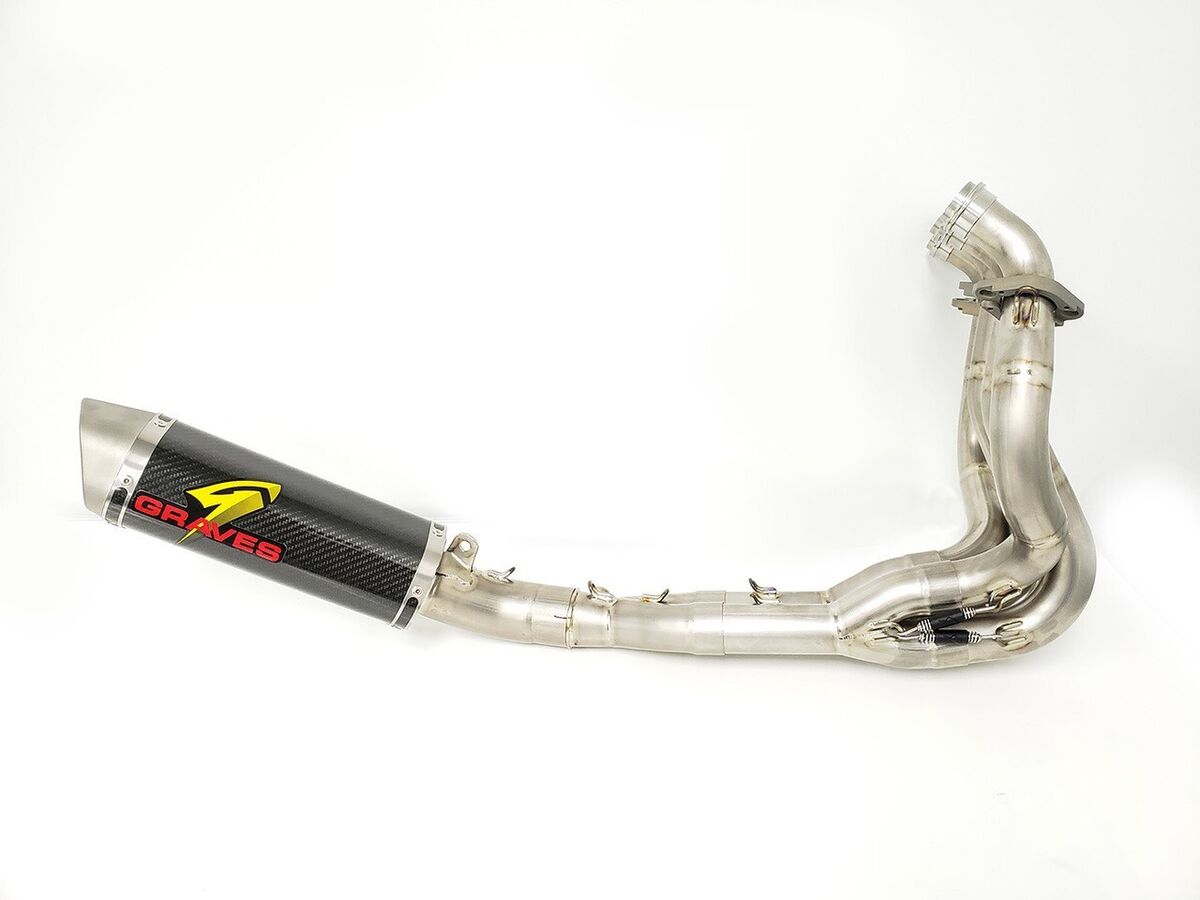 Graves Kawasaki ZX-6R Full LINK Titanium / Carbon WORKS Graves Kawasaki ZX-6R Full LINK Titanium / Carbon WORKS