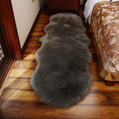Super Soft Shaggy Rug Bedroom Floor Carpet Mat Fluffy Rugs Living Room Sofa Rug - Picture 32 of 84