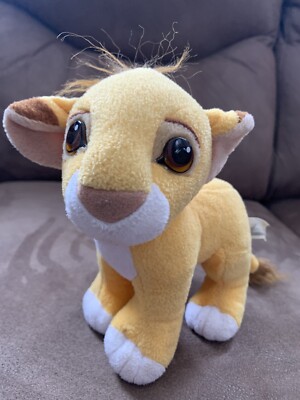 Disney Authentic The Lion King  Plush SIMBA 1993 Vintage Stuffed Animal